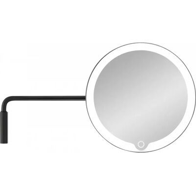 Blomus MODO Kosmetikspiegel - 5-fach Vergrößerung, LED, Schwarz Blomus MODO Kosmetikspiegel - 5-fach Vergrößerung, LED, Schwarz