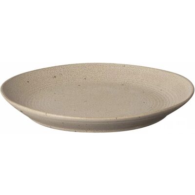 Blomus - Keramisk Dessertplate - 21cm - Beige - Japansk Minimalistisk Design Blomus - Keramisk Dessertplate - 21cm - Beige - Japansk Minimalistisk Design