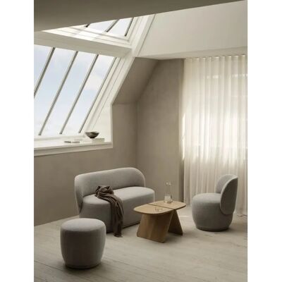 Blomus Kuon Pouf - 45cm Bouclé Desert - Modern Japanischer Stil Blomus Kuon Pouf - 45cm Bouclé Desert - Modern Japanischer Stil