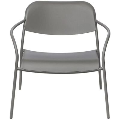 Blomus YUA Outdoor Lounge Chair - Granite Gray - Wetterfester Stahl Blomus YUA Outdoor Lounge Chair - Granite Gray - Wetterfester Stahl
