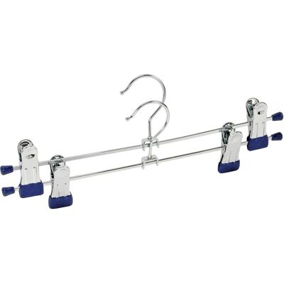 Percha de Metal Wenko - 44cm Duradera para Pantalones y Faldas Percha de Metal Wenko - 44cm Duradera para Pantalones y Faldas