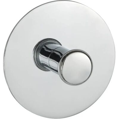 Crochet Mur WENKO Chrome - 6cm Turbo-Loc - Accessoire élégant pour salle de bain et cuisine Crochet Mur WENKO Chrome - 6cm Turbo-Loc - Accessoire élégant pour salle de bain et cuisine