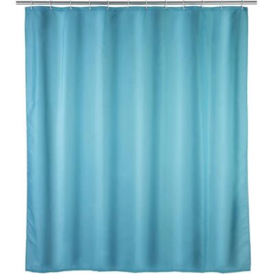 Wenko Lichtblauwe Anti-Mok Showergordijn - Douche Type Wenko Lichtblauwe Anti-Mok Showergordijn - Douche Type