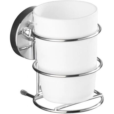 WENKO Vacuum-Loc Badglas, Wandmontiert, Verschiebbar WENKO Vacuum-Loc Badglas, Wandmontiert, Verschiebbar