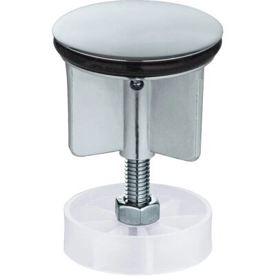 Wenko bouchon d'évier chromé - 38,5mm - Convient pour tous les éviers Wenko bouchon d'évier chromé - 38,5mm - Convient pour tous les éviers
