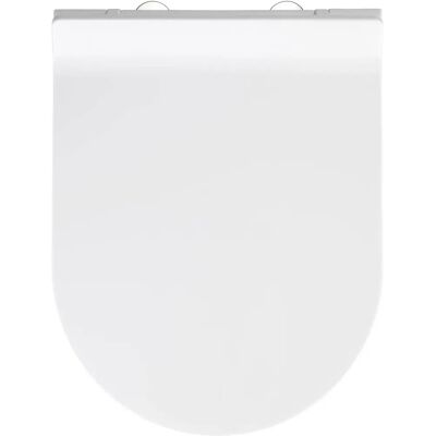 Wenko Premium Habos WC-Sitz - Soft-Close, Edelstahl Fix-Clip Wenko Premium Habos WC-Sitz - Soft-Close, Edelstahl Fix-Clip
