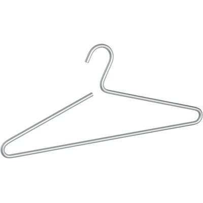 Cabide de roupas em alumínio Lux da WENKO - Economia de espaço, Prata Cabide de roupas em alumínio Lux da WENKO - Economia de espaço, Prata
