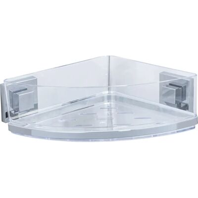 Raft de perete din oțel inoxidabil WENKO - Design pătrat elegant - Accesorii baie Raft de perete din oțel inoxidabil WENKO - Design pătrat elegant - Accesorii baie