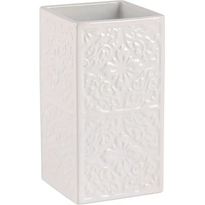 Vaso de Cerámica Blanco Cordoba Wenko - Accesorio de Baño Vaso de Cerámica Blanco Cordoba Wenko - Accesorio de Baño