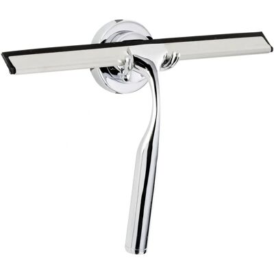 WENKO Terni Limpiacristales - Cromo - 24,5x16,5cm WENKO Terni Limpiacristales - Cromo - 24,5x16,5cm
