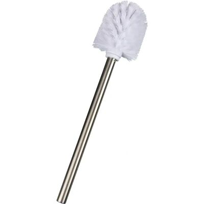 Wenko - Scopino WC - Manico in acciaio inox, Design compatto Wenko - Scopino WC - Manico in acciaio inox, Design compatto