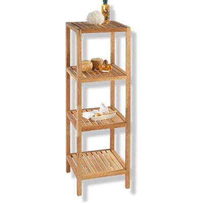 Estantería Norway de nogal macizo - 36cm x 112cm x 36cm Estantería Norway de nogal macizo - 36cm x 112cm x 36cm