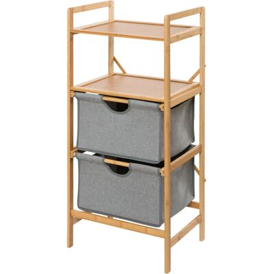 WENKO Wäscheorganizer Bahari - Bambusregal - Modern WENKO Wäscheorganizer Bahari - Bambusregal - Modern