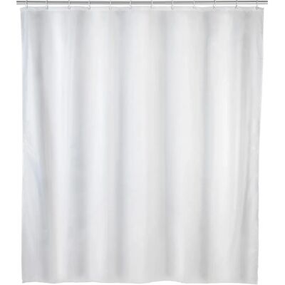 WENKO 120x200cm White Waterproof Shower Curtain - Easy to Clean WENKO 120x200cm White Waterproof Shower Curtain - Easy to Clean
