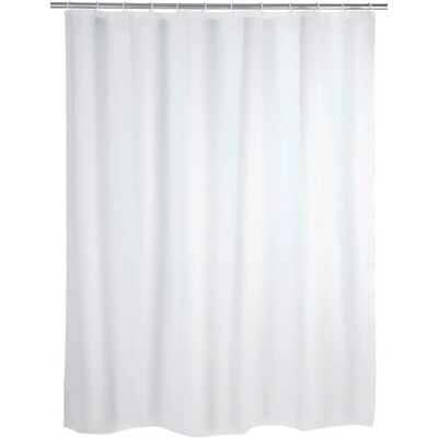 Tenda da Doccia Bianca Uni WENKO - Ecologica, Impermeabile - 180x200 cm Tenda da Doccia Bianca Uni WENKO - Ecologica, Impermeabile - 180x200 cm