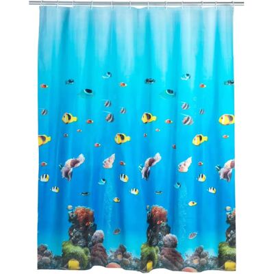 WENKO Ocean Vattentät duschdraperi - 180x200cm WENKO Ocean Vattentät duschdraperi - 180x200cm