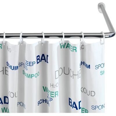 Barre de douche Wenko Asta - Angle, réglable Barre de douche Wenko Asta - Angle, réglable