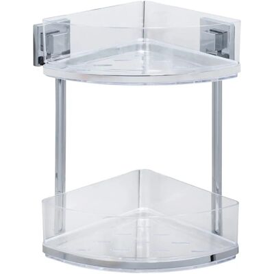 Raft de perete Vacuum-Loc Quadro WENKO - Argintiu Raft de perete Vacuum-Loc Quadro WENKO - Argintiu