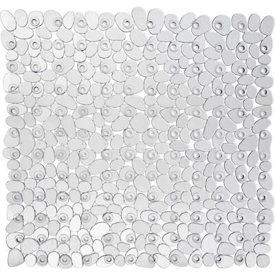 Tapis de bain WENKO 20265100 - Transparent - Publicité Tapis de bain WENKO 20265100 - Transparent - Publicité