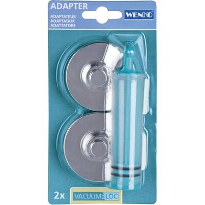 Kit de montage WENKO Chrome - Système Vacuum-Loc pour accessoires de salle de bain Kit de montage WENKO Chrome - Système Vacuum-Loc pour accessoires de salle de bain