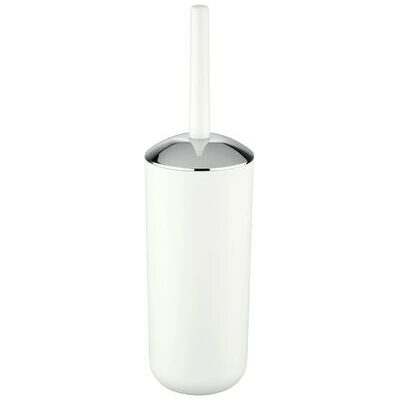 WENKO Toilettenbürste & Halter - Langlebig, Weiß, 10x37cm WENKO Toilettenbürste & Halter - Langlebig, Weiß, 10x37cm