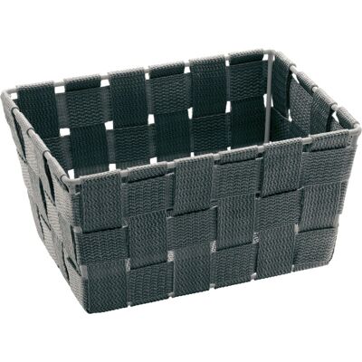WENKO Aufbewahrungsbox - Polypropylen, Grau - Rechteckig - 19x9x14 cm - Stauraum WENKO Aufbewahrungsbox - Polypropylen, Grau - Rechteckig - 19x9x14 cm - Stauraum