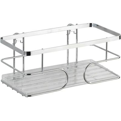 WENKO Edelstahl Badezimmerregal - 24x10x13,5 cm - Badregal WENKO Edelstahl Badezimmerregal - 24x10x13,5 cm - Badregal