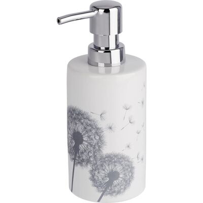 Wenko Astera Seifenspender - Keramik, 0,36 L, Grau/Weiß - Badezimmer Zubehör Wenko Astera Seifenspender - Keramik, 0,36 L, Grau/Weiß - Badezimmer Zubehör