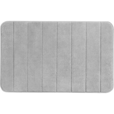 WENKO 23107100 Memory Foam Badematte - Streifen - 50x80 cm WENKO 23107100 Memory Foam Badematte - Streifen - 50x80 cm