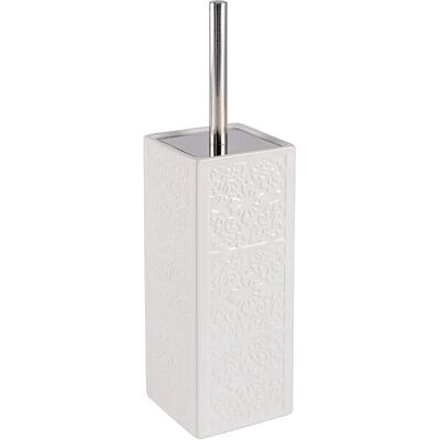 Set Spazzola WC in Ceramica Cordoba - Bianco Set Spazzola WC in Ceramica Cordoba - Bianco