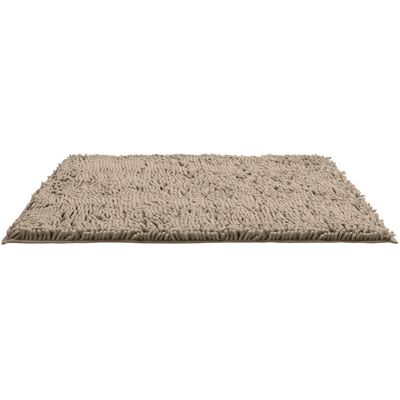 Wenko Badematte Chenille - Rutschfest 30mm Beige - Badmatte Wenko Badematte Chenille - Rutschfest 30mm Beige - Badmatte