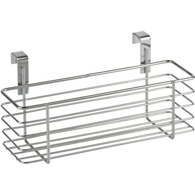 Cestino sospeso WENKO - Organizzatore cromato per bagno e cucina Cestino sospeso WENKO - Organizzatore cromato per bagno e cucina