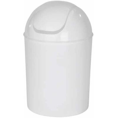 WENKO Wit Compact Afvalbak - Afvalbak WENKO Wit Compact Afvalbak - Afvalbak