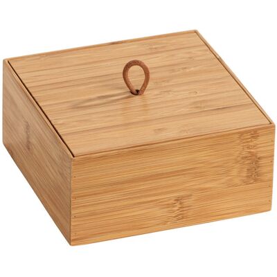 WENKO Bamboo Storage Box - Bathroom Organizer WENKO Bamboo Storage Box - Bathroom Organizer