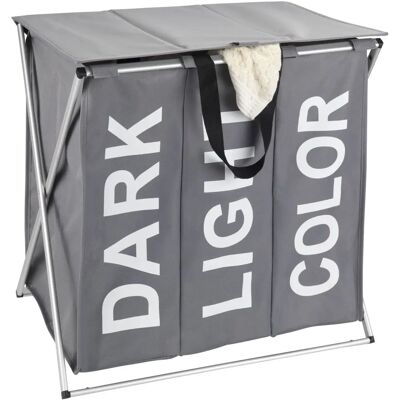 Wenko Wäschekorb Trio Top - 3 Fächer - 118L Wenko Wäschekorb Trio Top - 3 Fächer - 118L