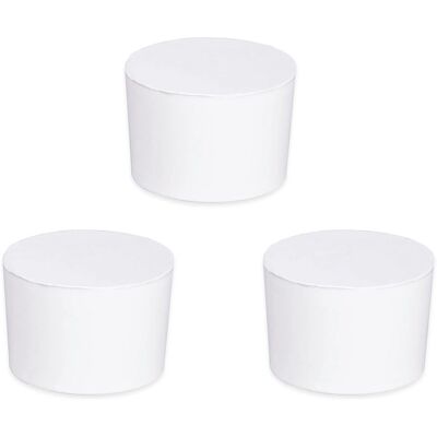 WENKO Drop Luftentfeuchter Nachfüllpack - Weiß - 3 x 1 kg WENKO Drop Luftentfeuchter Nachfüllpack - Weiß - 3 x 1 kg