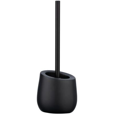Ensemble de Brosse WC en Céramique Wenko Badi - Noir Moderne Ensemble de Brosse WC en Céramique Wenko Badi - Noir Moderne