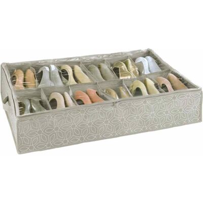 Organizzatore di Scarpe WENKO - Risparmio Spazio - Beige Organizzatore di Scarpe WENKO - Risparmio Spazio - Beige