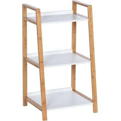 Mensola bagno WENKO Finja - Salvaspazio bambù MDF 3 ripiani Mensola bagno WENKO Finja - Salvaspazio bambù MDF 3 ripiani