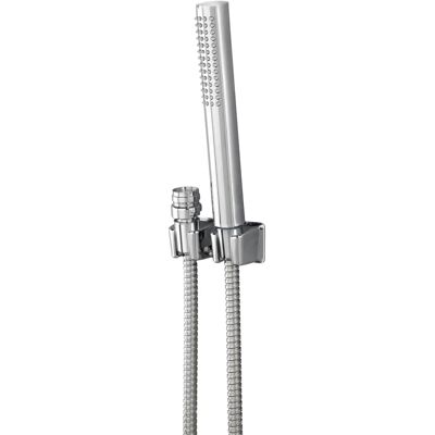 Wenko Edelstahl Duschset mit flexiblem Schlauch - Silber Wenko Edelstahl Duschset mit flexiblem Schlauch - Silber