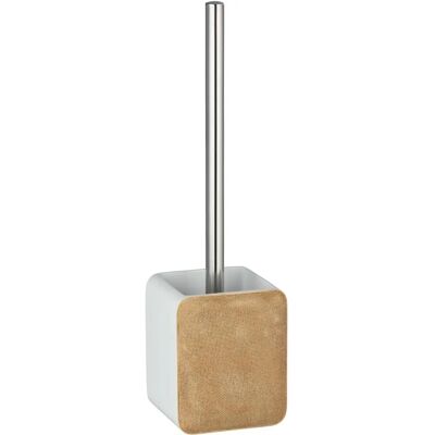Ensemble brosse WC Wenko Ambila - Accessoire de salle de bain beige - Publicité Ensemble brosse WC Wenko Ambila - Accessoire de salle de bain beige - Publicité