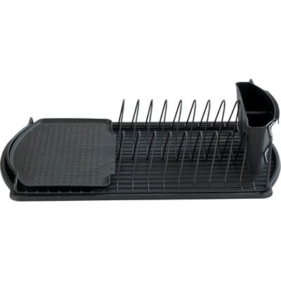 Usciător de Vase Basic Negru WENKO - Organizator Bucătărie Usciător de Vase Basic Negru WENKO - Organizator Bucătărie
