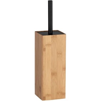 WENKO WENKO Set de perie de toaletă - Bambus natural și negru WENKO WENKO Set de perie de toaletă - Bambus natural și negru