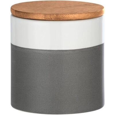 Scatola di Conservazione WENKO - Ceramica, Coperchio in Bambù - 0,45L Scatola di Conservazione WENKO - Ceramica, Coperchio in Bambù - 0,45L