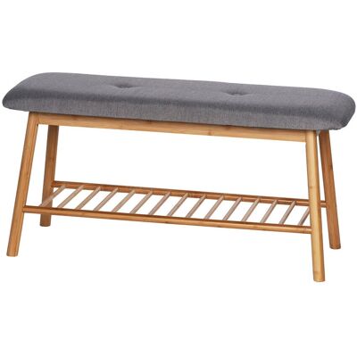 Banquette de pantofi din lemn WENKO cu spațiu de depozitare - Hol, Baie, Dormitor Banquette de pantofi din lemn WENKO cu spațiu de depozitare - Hol, Baie, Dormitor
