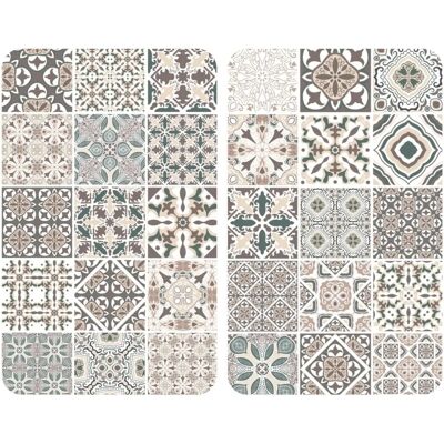 WENKO Capace universale pentru plite - Sticlă, 52x30cm WENKO Capace universale pentru plite - Sticlă, 52x30cm
