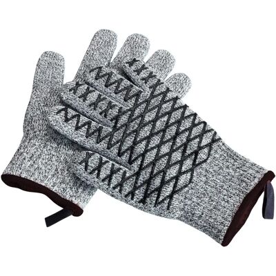 MAXIMEX 2en1 Gants résistants à la chaleur - Gants de barbecue - Publicité MAXIMEX 2en1 Gants résistants à la chaleur - Gants de barbecue - Publicité
