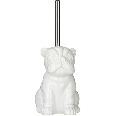 Wenko - Bulldog Ceramic Toilet Brush & Holder - Bathroom Accessory Wenko - Bulldog Ceramic Toilet Brush & Holder - Bathroom Accessory