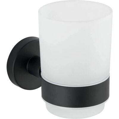 WENKO Bosio Wall-mounted Toothbrush Cup - Silver WENKO Bosio Wall-mounted Toothbrush Cup - Silver