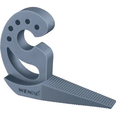 Wenko Multi-Stop Arrêt de Porte et Fenêtre Bleu-Gris Wenko Multi-Stop Arrêt de Porte et Fenêtre Bleu-Gris